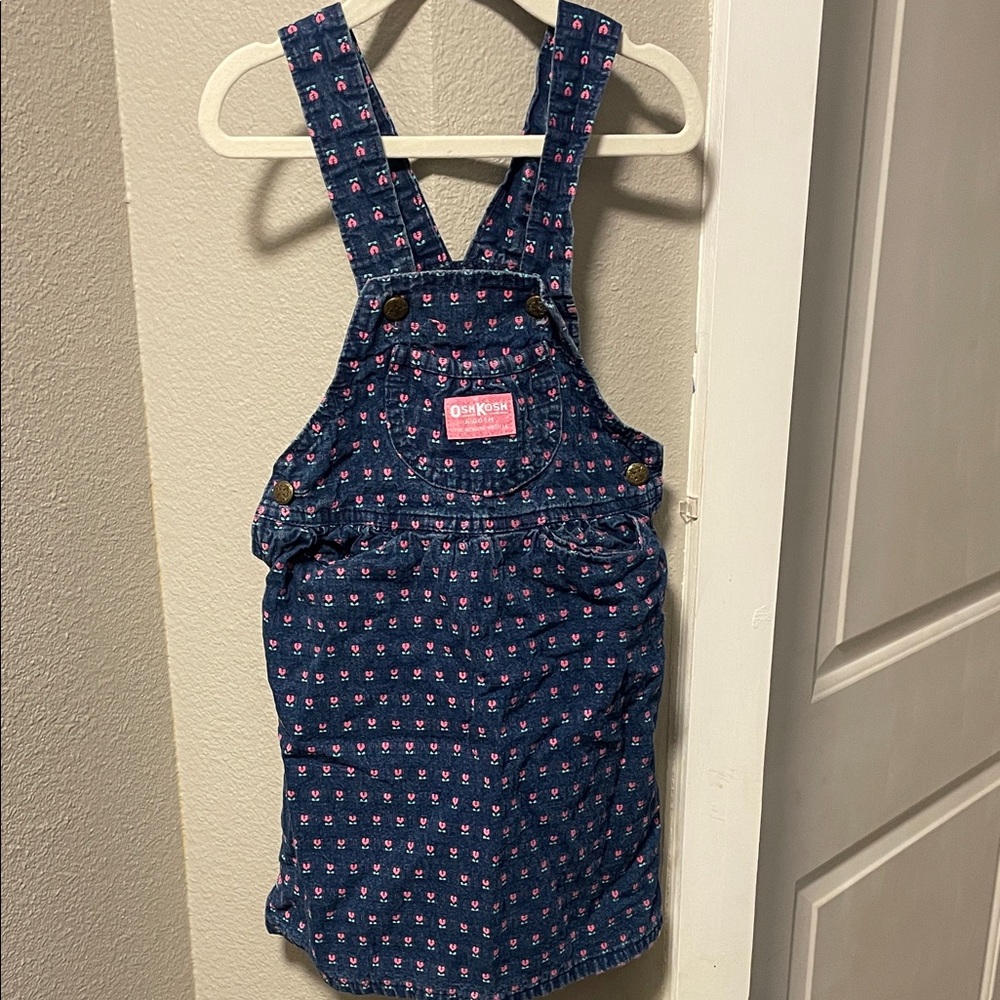 OshKosh B'gosh Navy Patterned Overalls